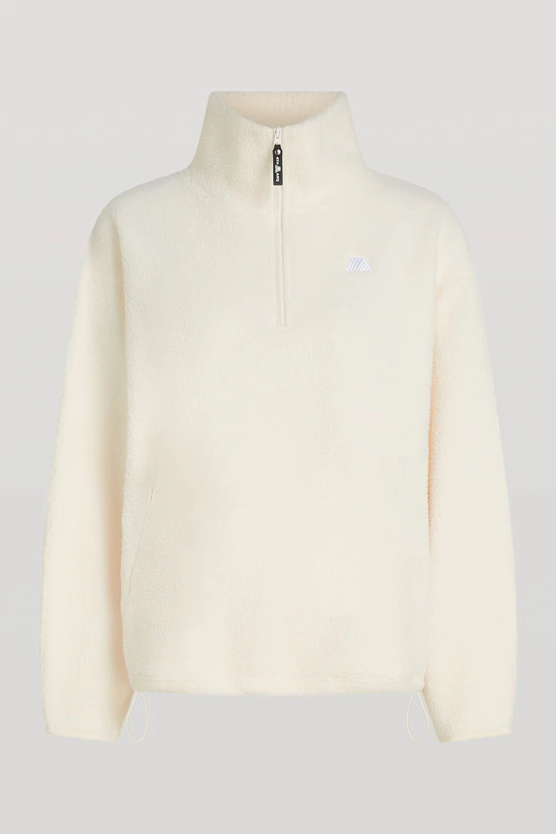 ALIX Half-Zip Cream - Image 4