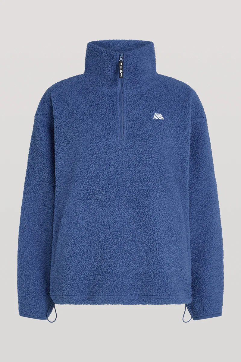 ALIX Half-Zip Denim Blue - Image 6