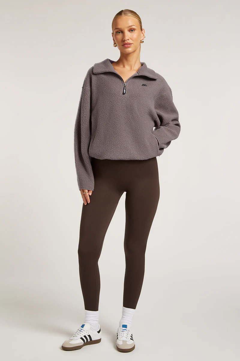 ALIX Half-Zip Muted Mauve - Image 4