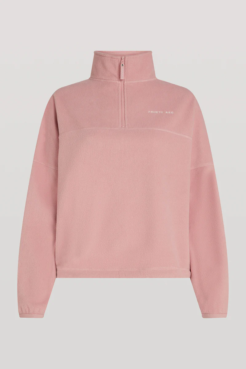 DEVAN 'Cloud' Half-Zip Ballerina Pink - Image 6