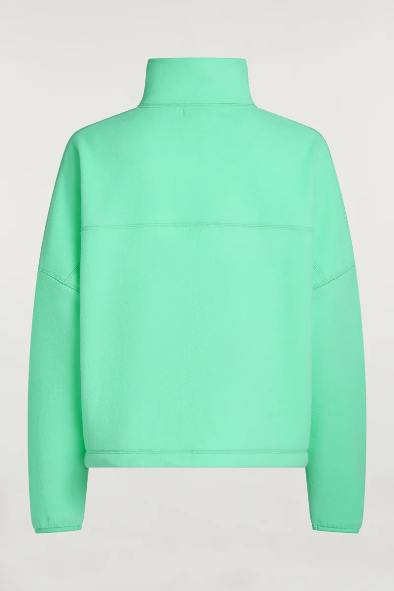DEVAN 'Cloud' Half-Zip Sourpop Green - Image 6