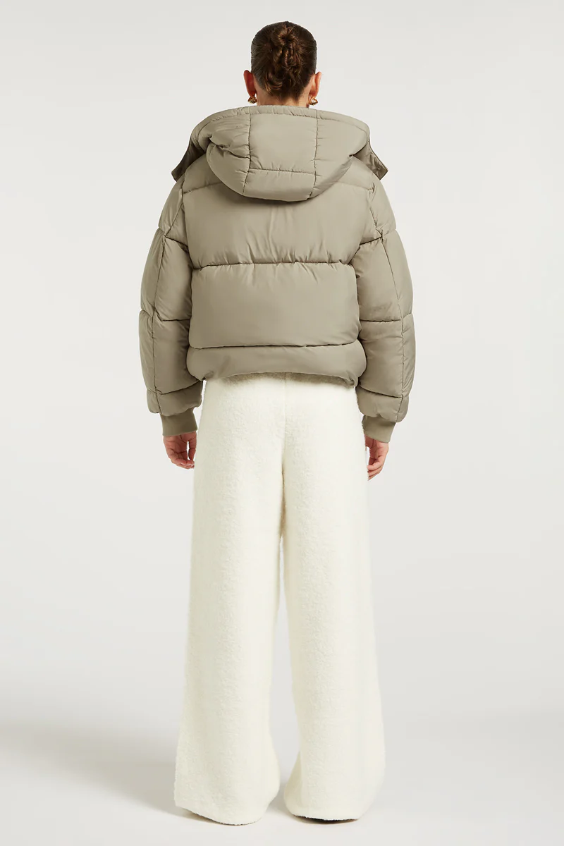 HUDSON Puffer Jacket Soft Sage - Image 4