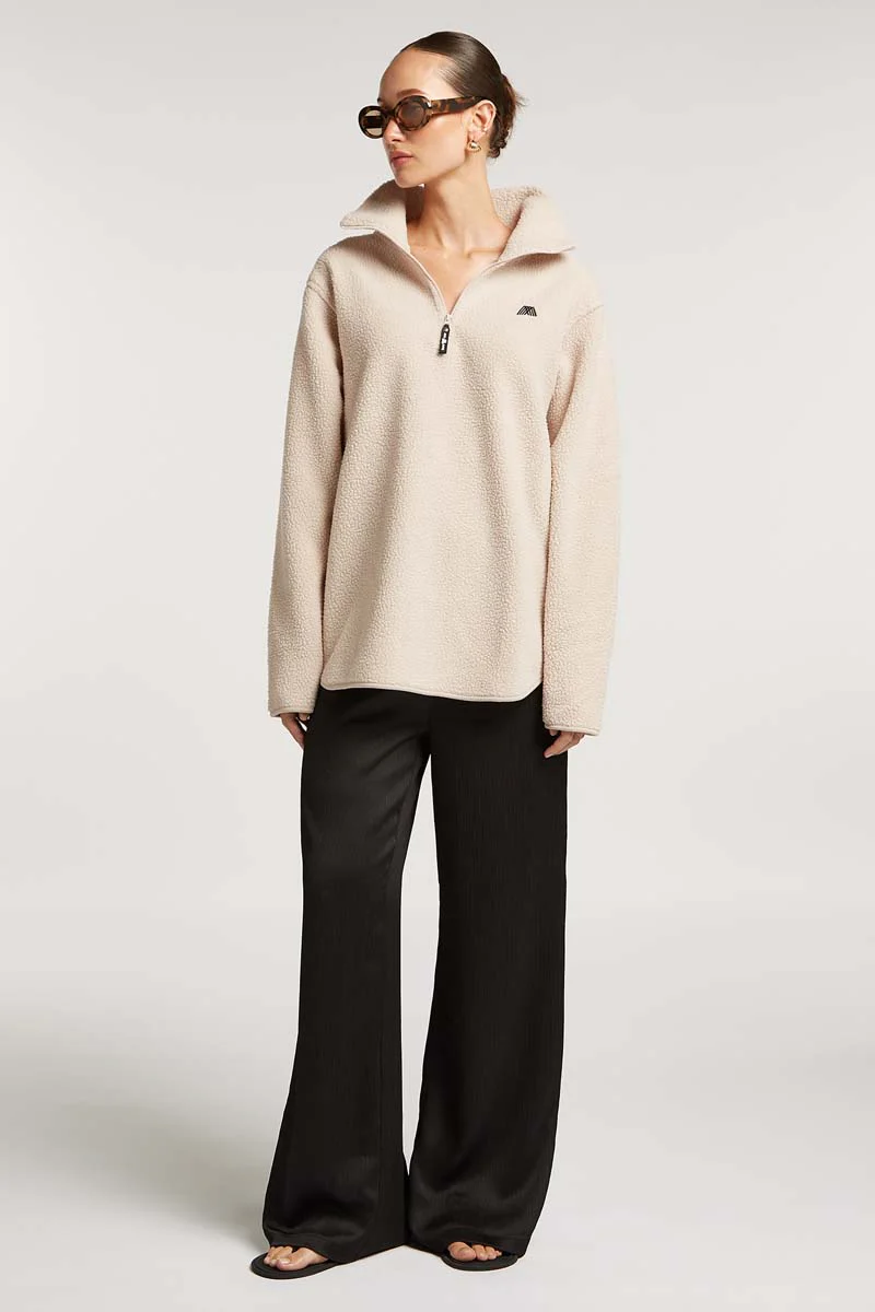 LENNOX Half-Zip Ecru - Image 4