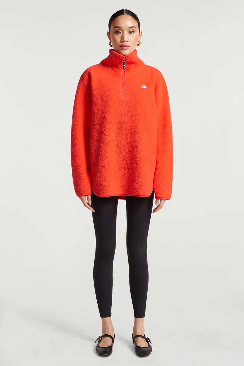 LENNOX Half-Zip Mandarin