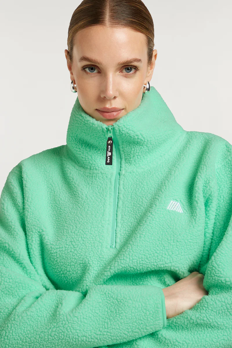 LENNOX Half-Zip Sourpop Green - Image 3