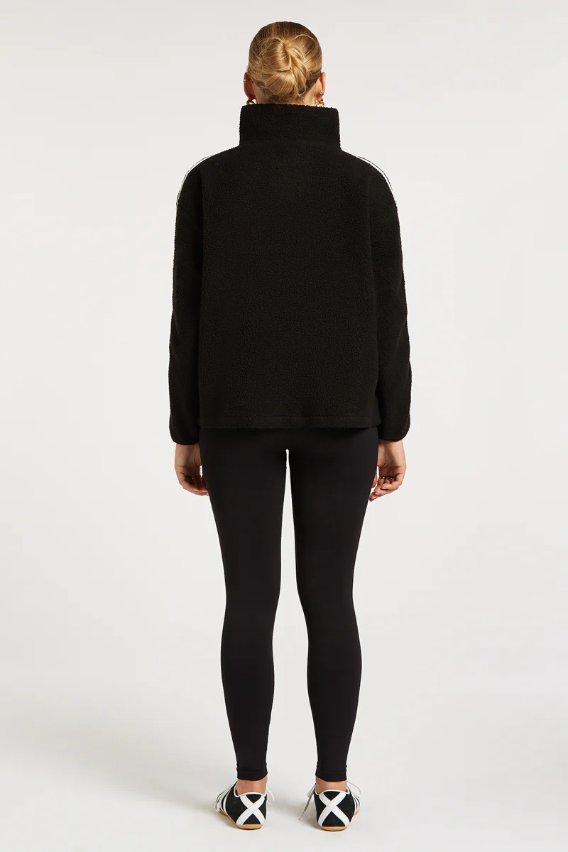 MADDOX Fleece Half-Zip Black - Image 2
