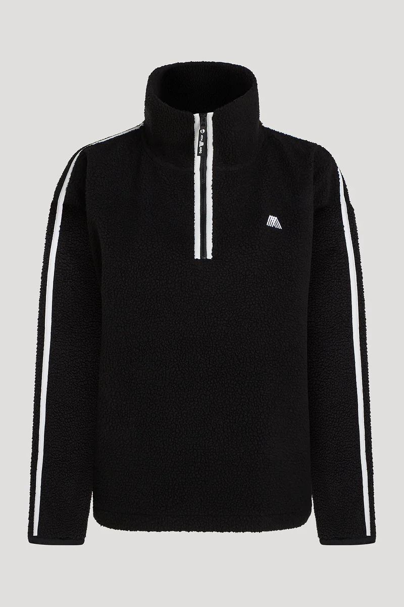 MADDOX Fleece Half-Zip Black - Image 7
