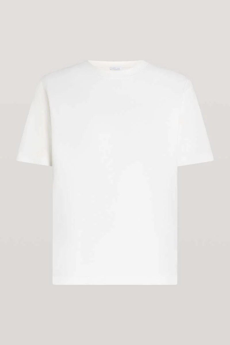 PARKER Crew Neck T-Shirt White - Image 5
