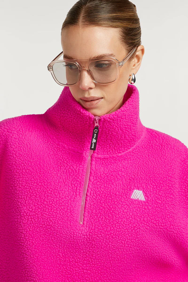PHOENIX Half-Zip Hotshot Pink - Image 3