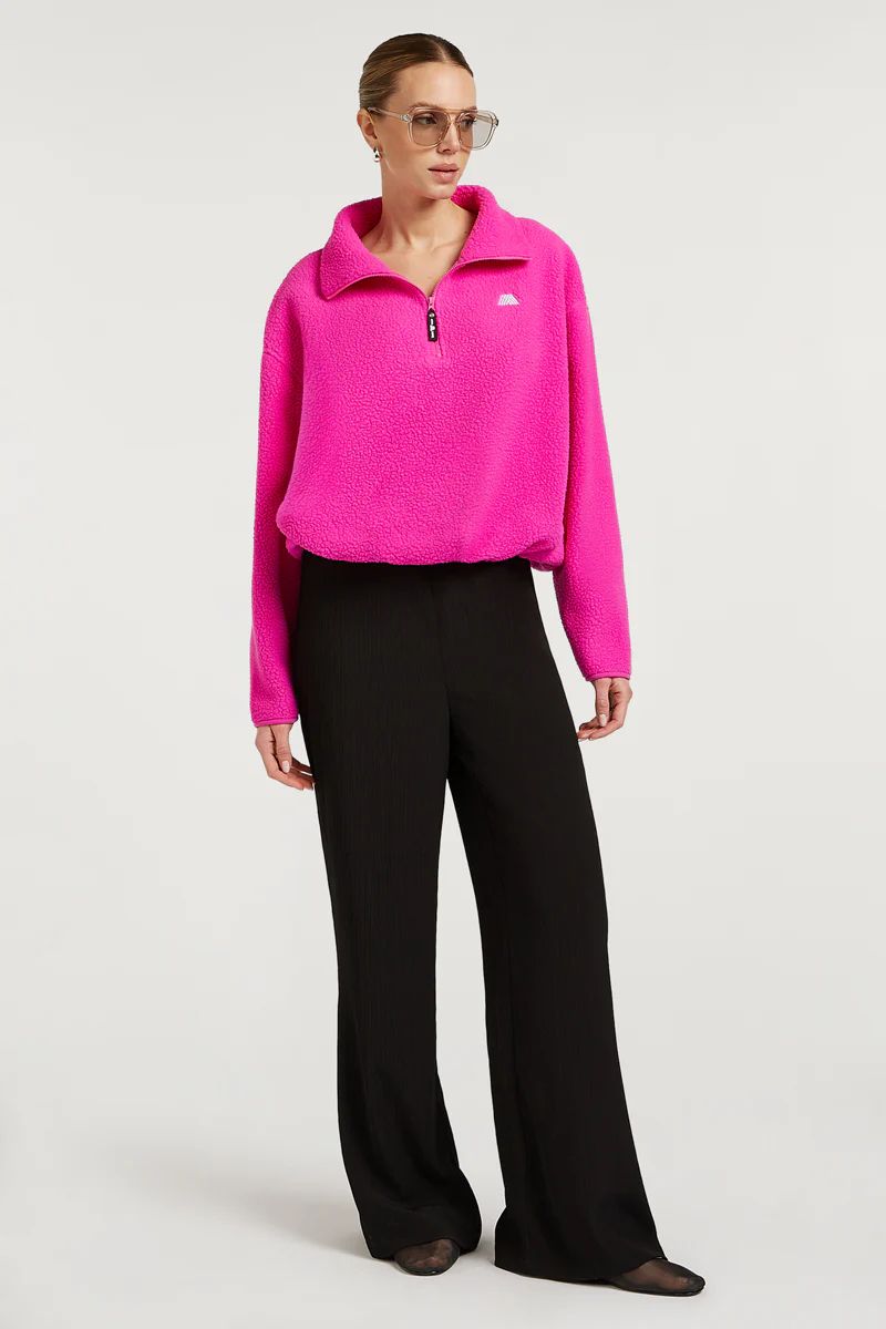 PHOENIX Half-Zip Hotshot Pink - Image 4