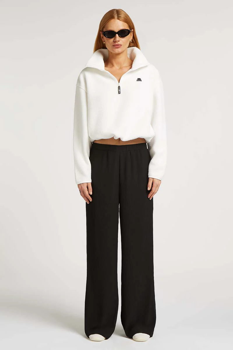 PHOENIX Half-Zip White