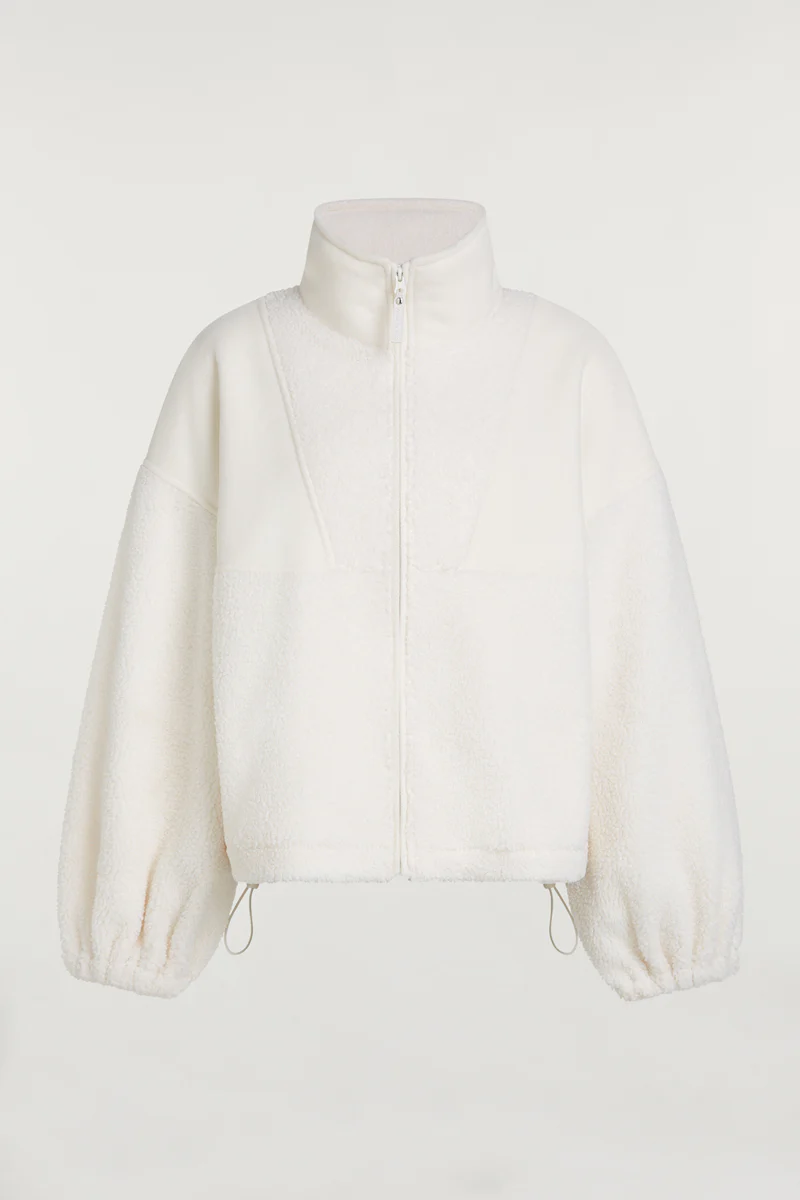 REED Fleece Full-Zip Cream - Image 5